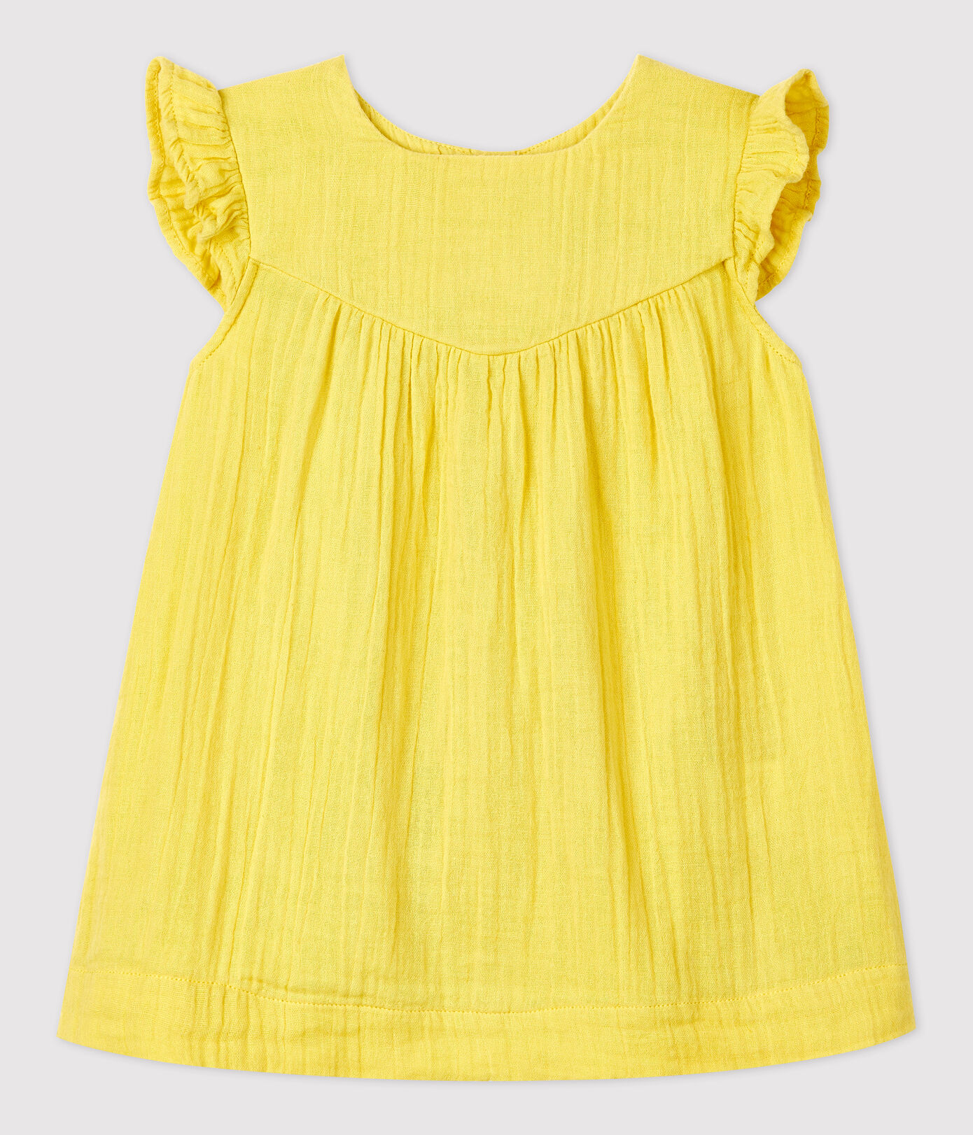 Robe en gaze de coton bio bébé