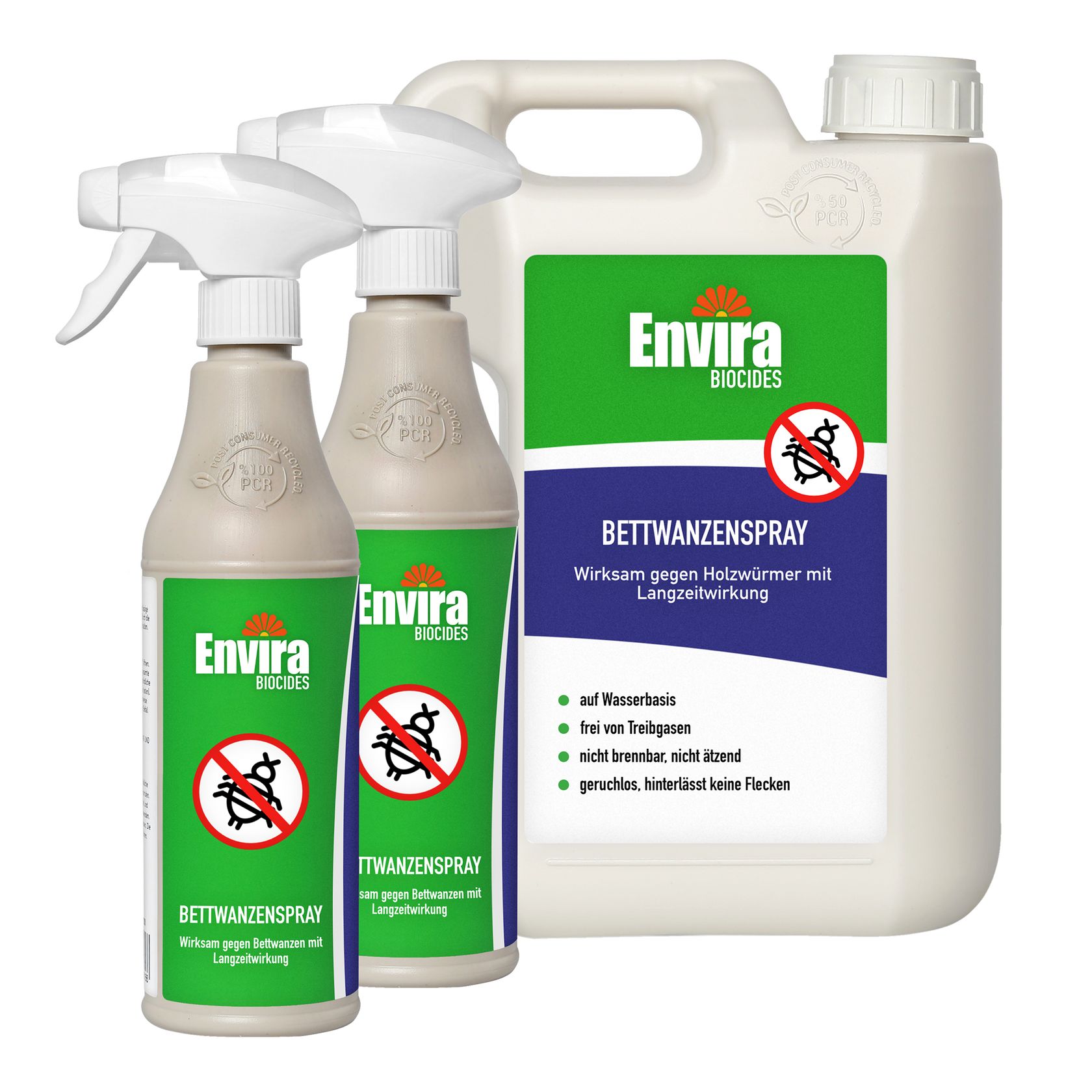 Envira Bettwanzenspray im Vorteilspack