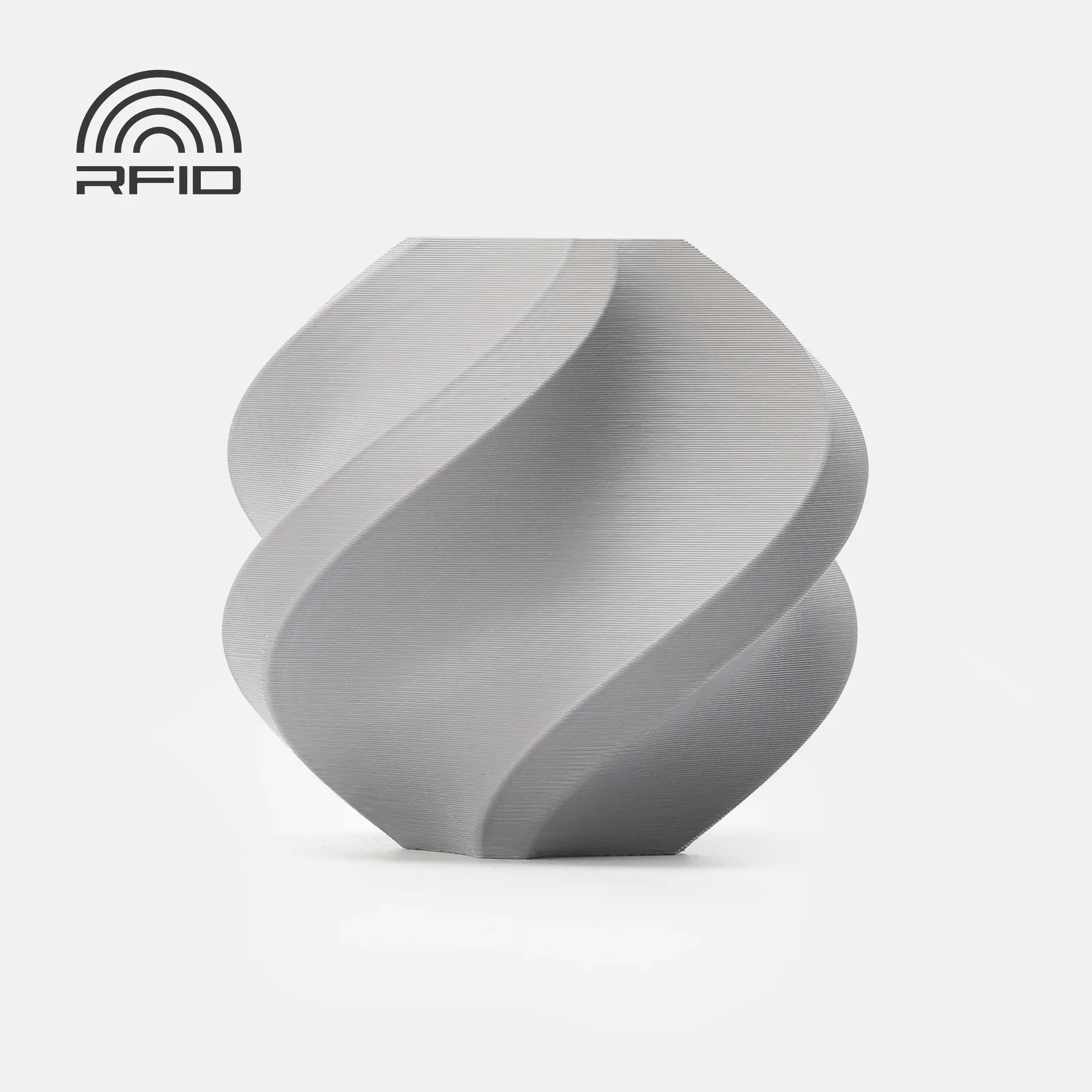Bambu Lab  PETG HF Gray, Spule (1.000 g)    Optimiertes PETG für den High Speed Druck in Grau