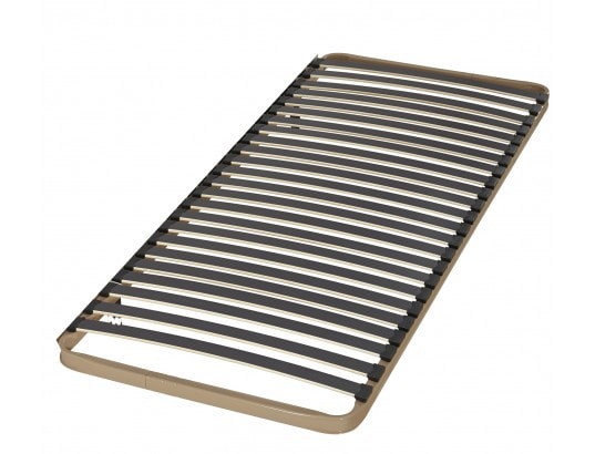 EBAC - Sommier  80 x 190 Cadre à lattes 224 en 80x190cm + 1 jeu de pieds