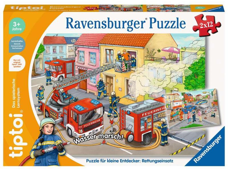 tiptoi Puzzle Rettungseinsatz Das tiptoi Puzzle für kleine Entdecker