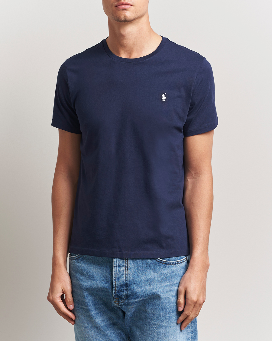 Polo Ralph Lauren Liquid Cotton Crew Neck T-Shirt Cruise Navy