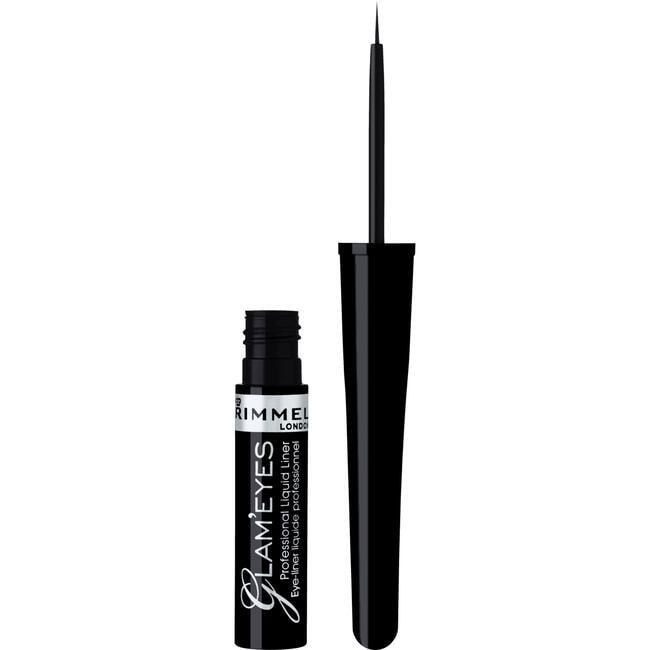 Rimmel London GlamÉyes Professional Eyeliner 001 Black Glamour