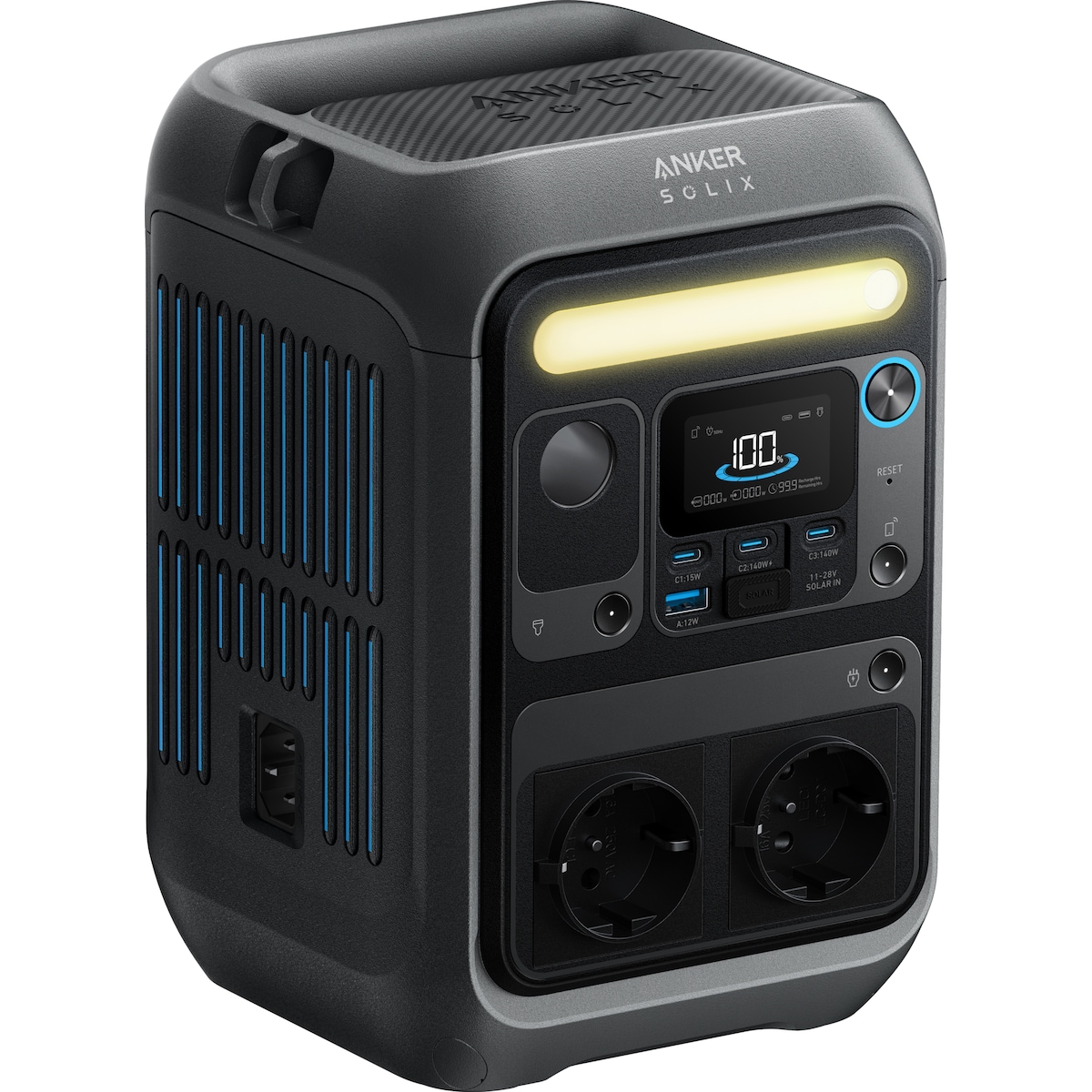 Anker Solix C300x 288 Wh bærbar strømstasjon