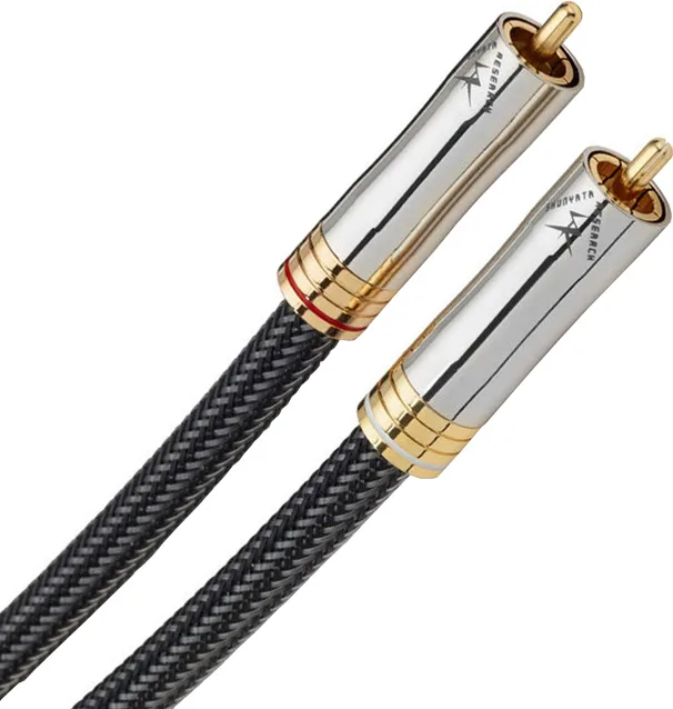 Shunyata Gamma RCA (2 x 1 m) Câbles RCA/Cinch stéréo