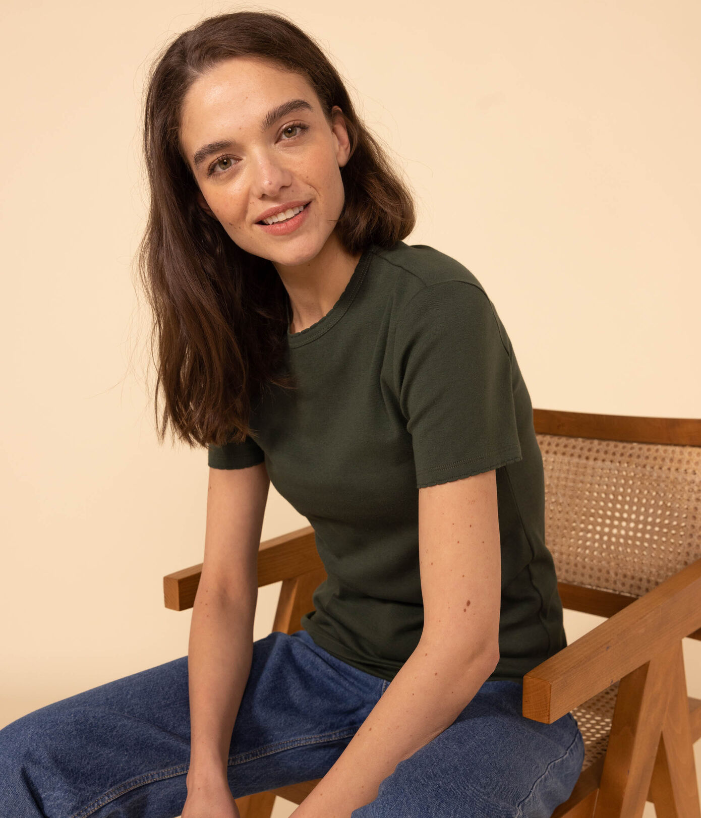 Tee-shirt L'ICONIQUE cocotte en coton Femme
