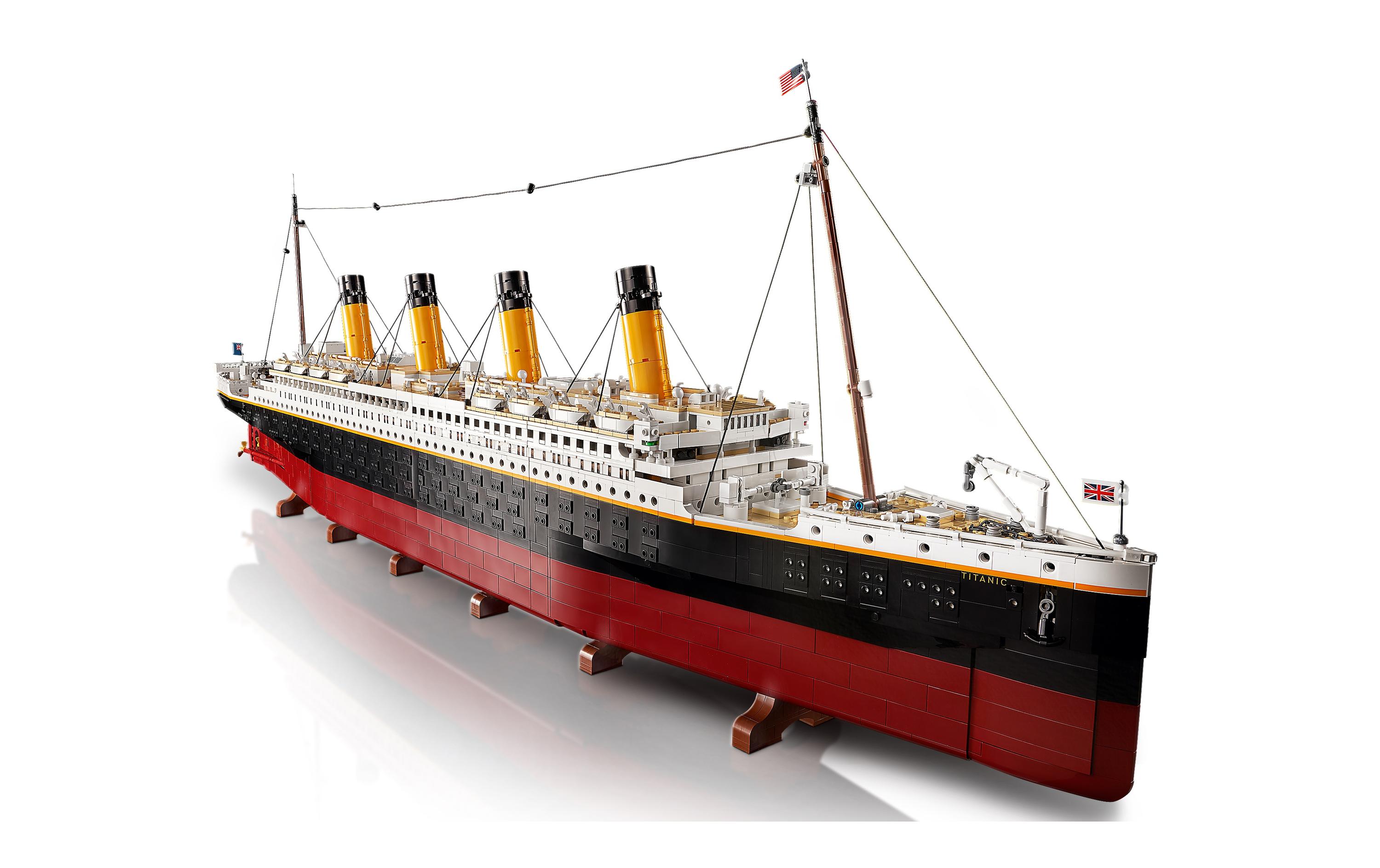 Icons Titanic 10294<br>Massstabs- und detailgetreues Modell des Linienschiffes