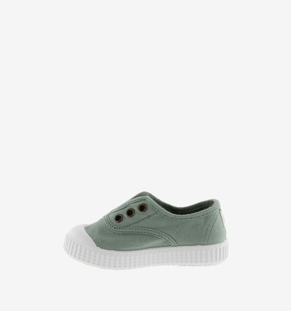 1915 INGLESA TENNIS TOILE DREC® ÉLASTIQUE Baskets en toile avec élastique pour enfant JADE