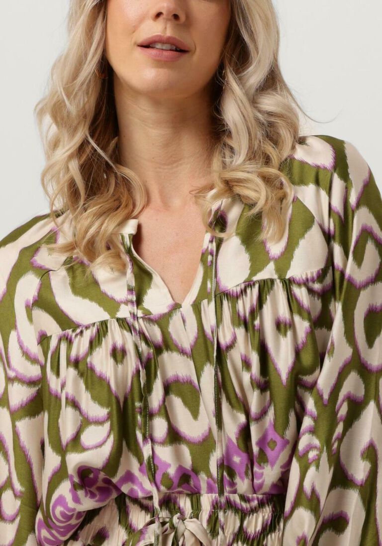 AMAYA AMSTERDAM groene amaya amsterdam blouse carmen