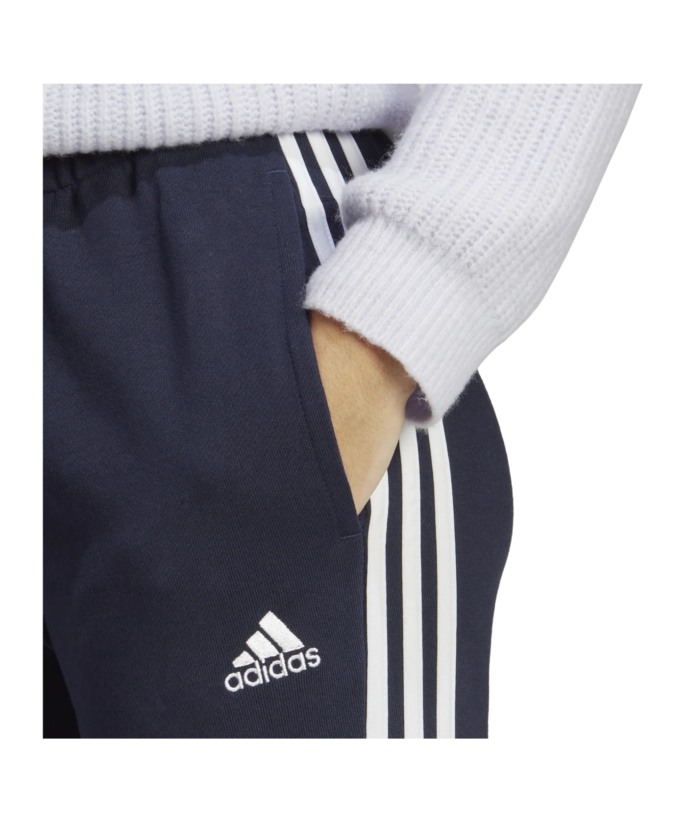 adidas Essentials FT Jogginghose Damen Blau
