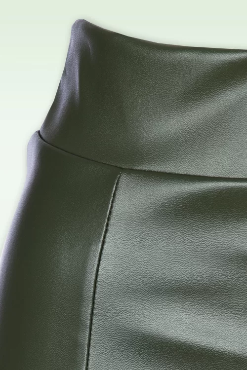 Vintage Chic for Topvintage Lena pencil rok in khaki