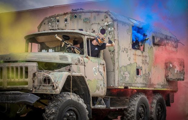 Paintball in Mechernich bei Köln als Geschenk