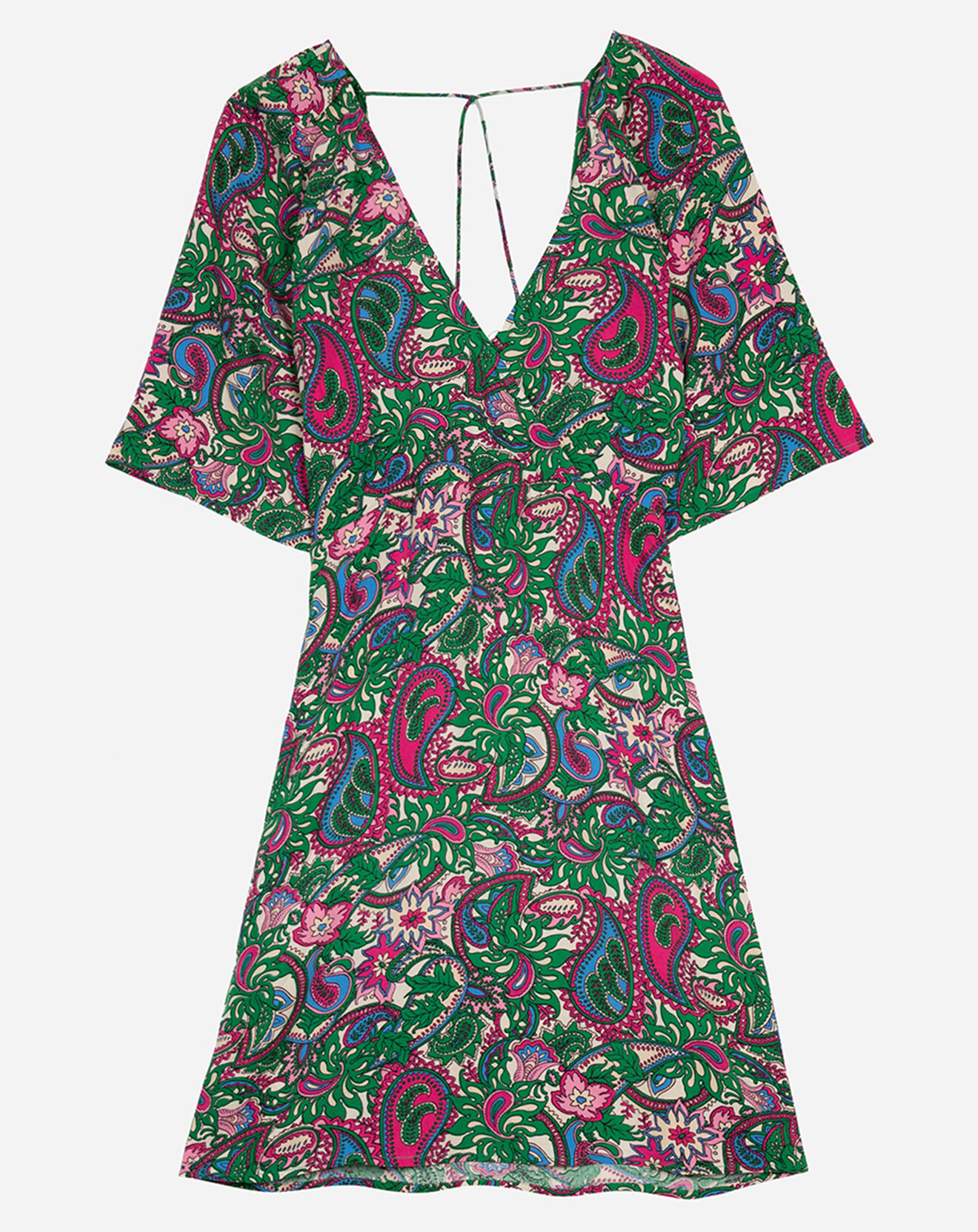An'ge Robe Oliza vert/multicolore