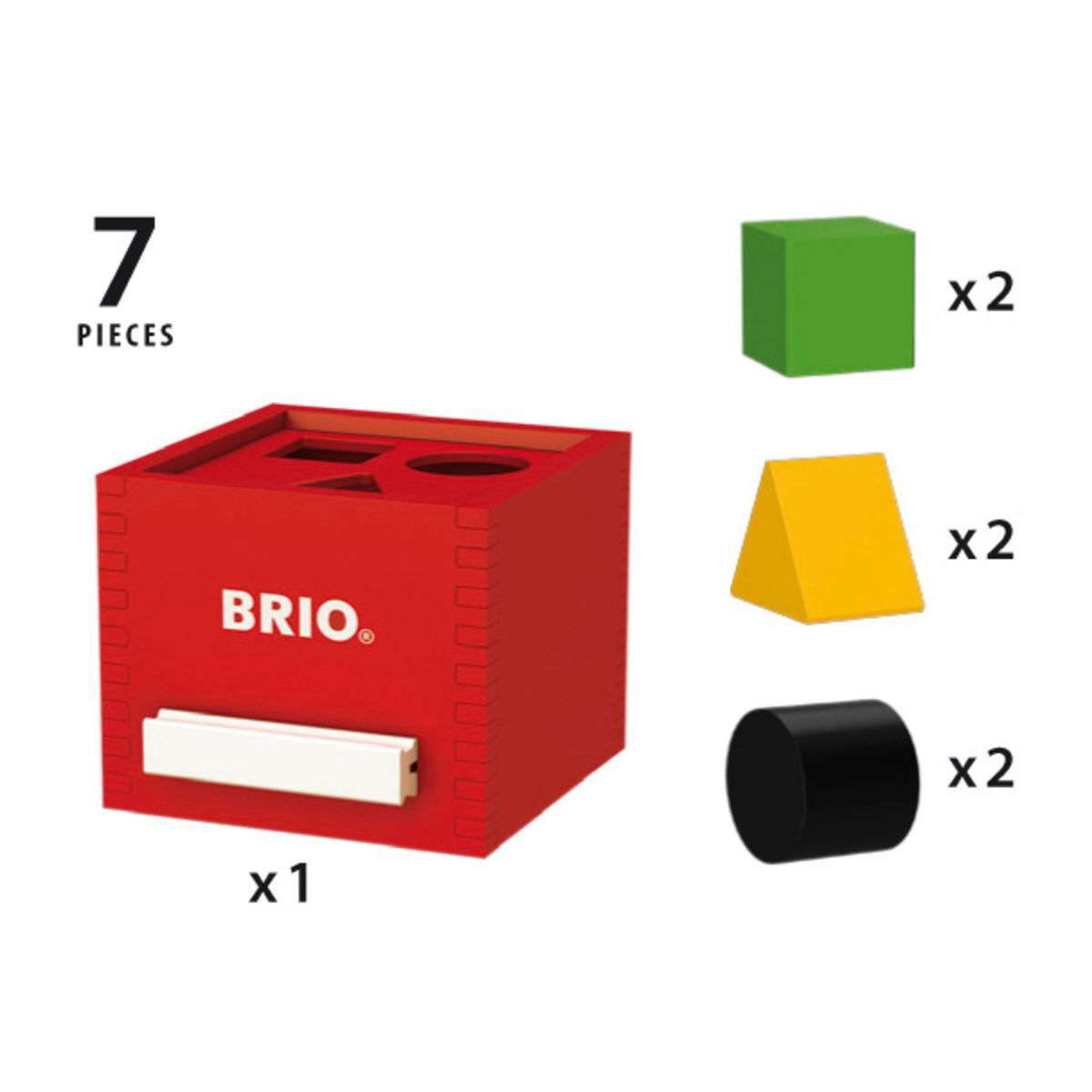 BRIO Spiel Rote Sortier-Box