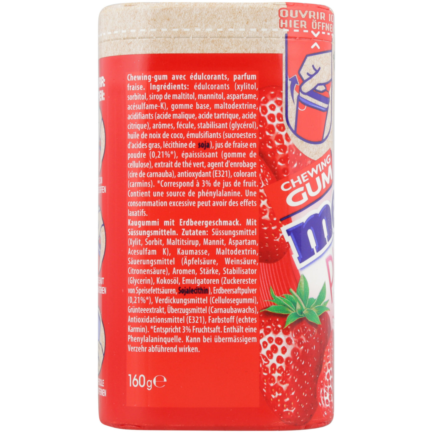 Mentos Pure Fresh Strawberry Vector