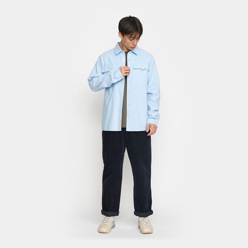 Revolution Worker Skjorte, Lightblue, XL