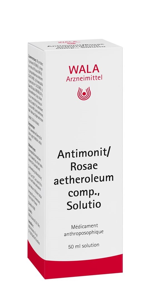 WALA Antimonit/Rosae aetheroleum<br>50 ml, Ätherisches Öl, comp. Solutio