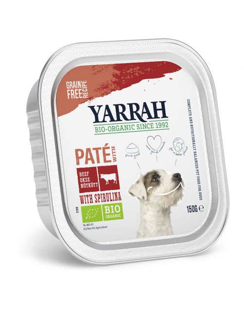 Yarrah Bio Alu Pate Graanvrij 150 g - Hondenvoer