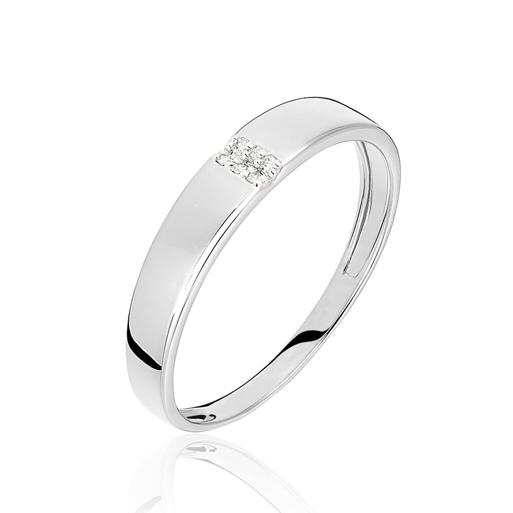 Bague Soha Or Blanc Diamant