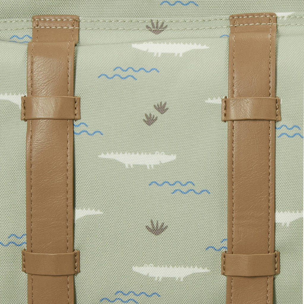 rugzak Crocodile Large groen