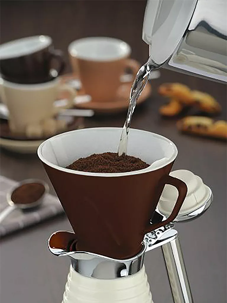 ALFI Kaffeefilter AROMA PLUS Porzellan Weiss weiss