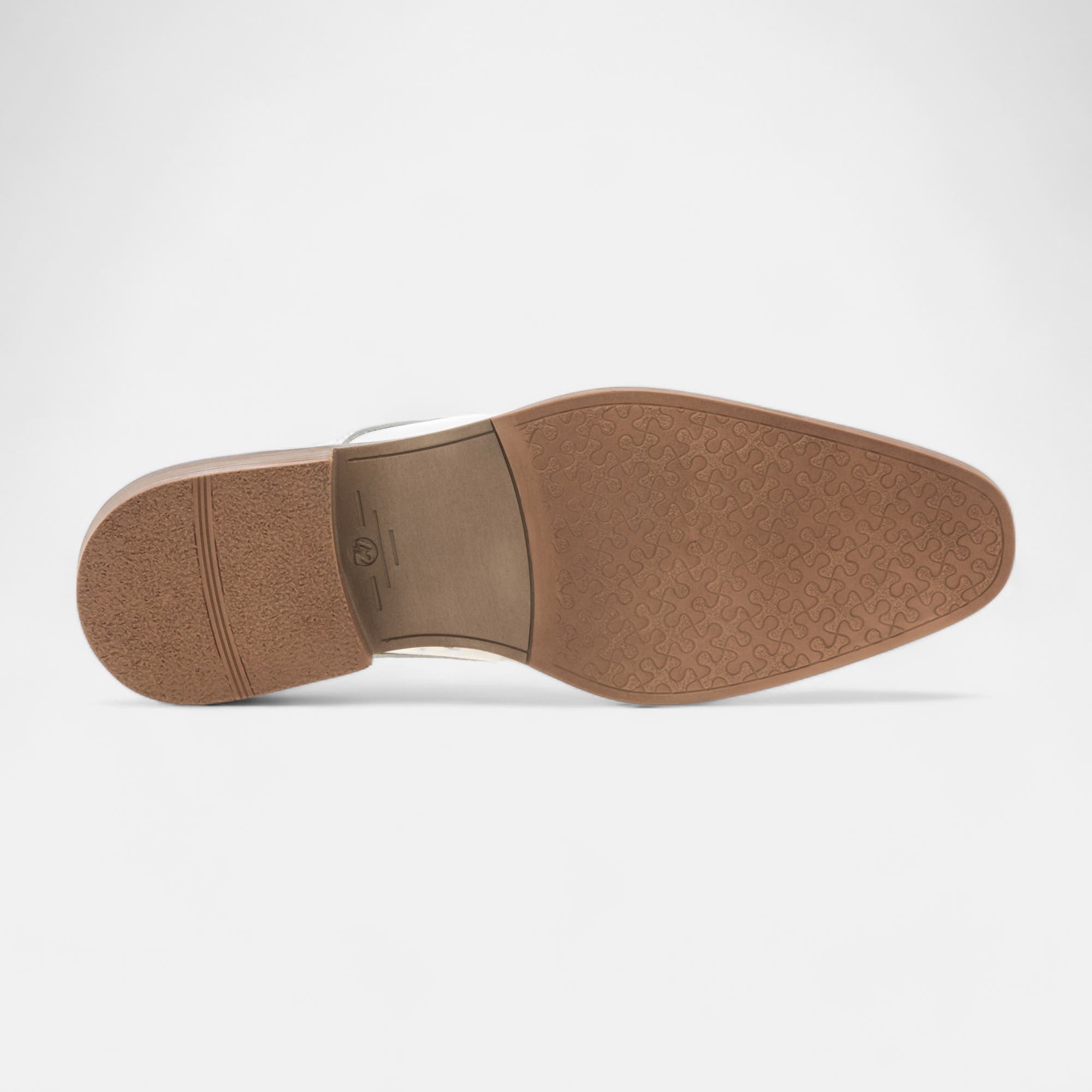 Derbies Homme en cuir blanc