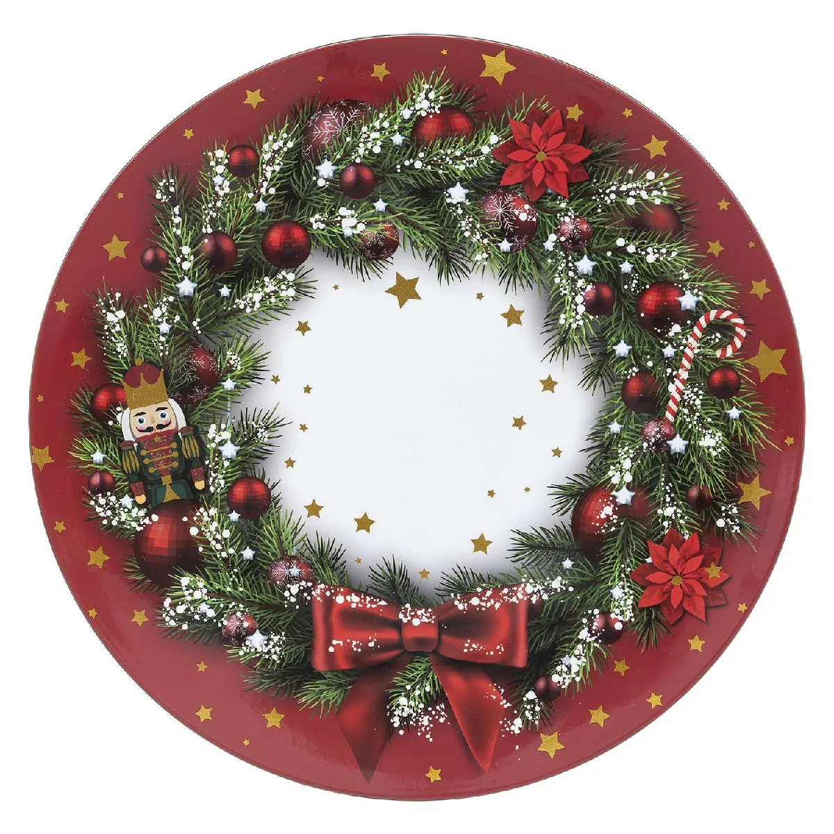 Atmosphera, Createur D'Interieur Atmosphera Dessous d'Assiette Noël Rouge