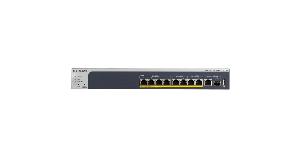 NetgearMS510TXPP switch