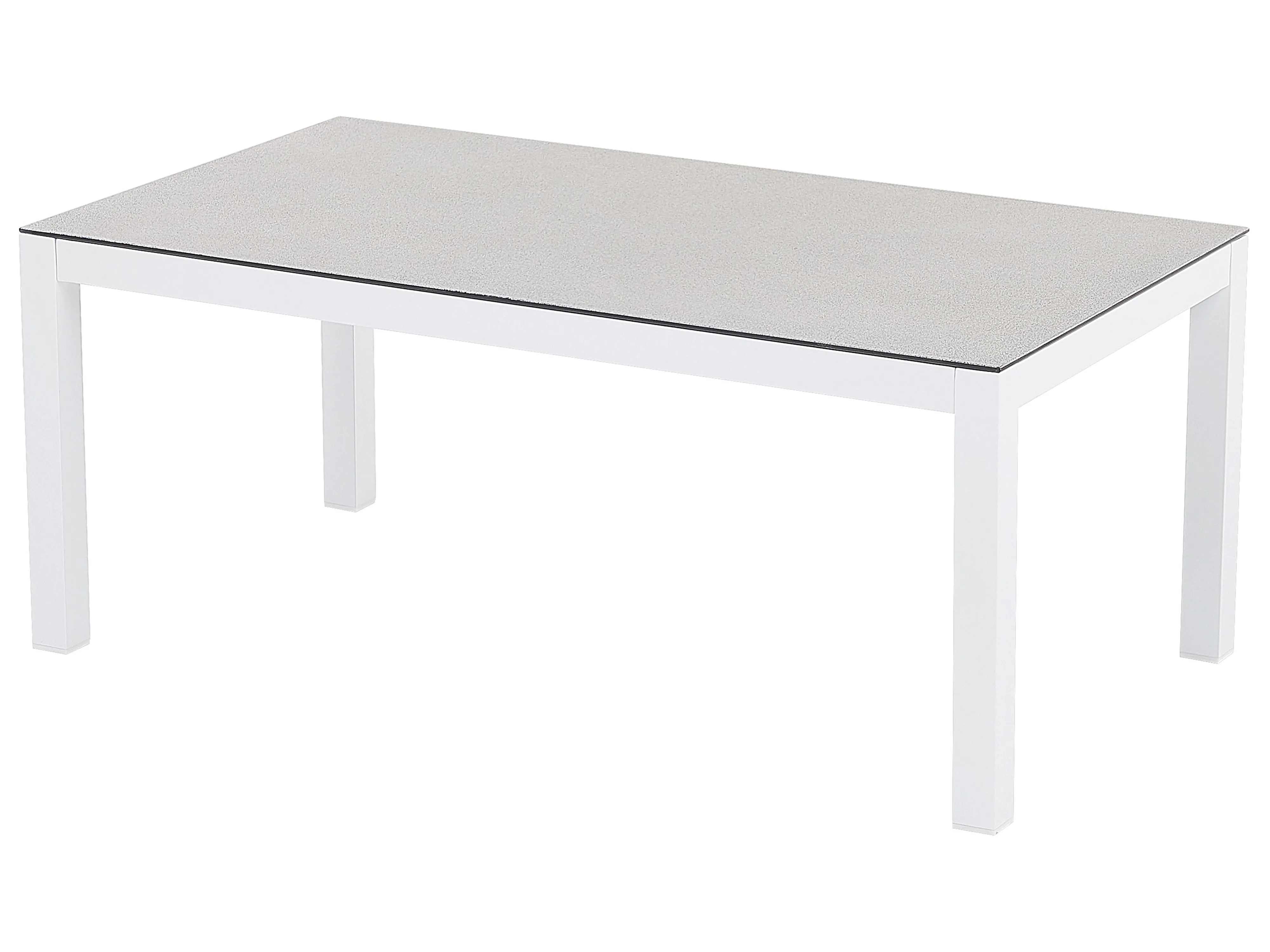 Loungeset met tafel 5-zits BORELLO Metaal Wit