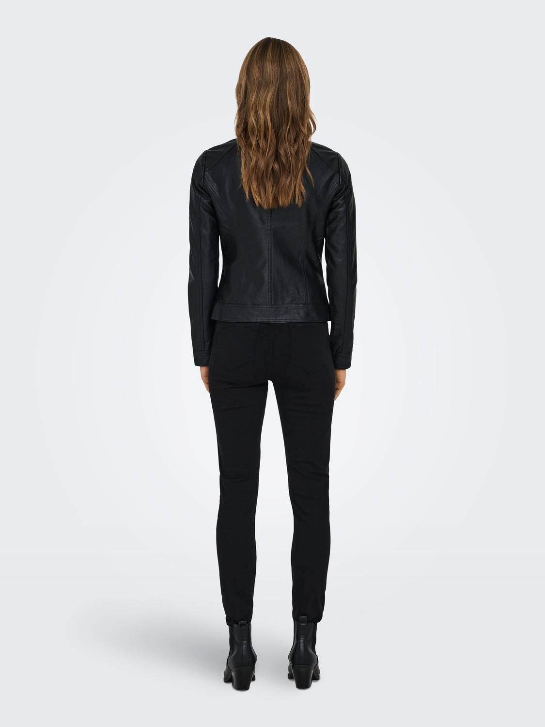ONLBANDIT Kunstlederjacke Black