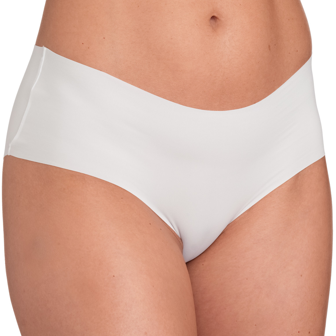 Gina Benotti Damen Seamless-Panty im Basic-Look weiss