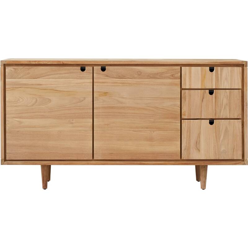 Buffet en teck massif L 145 cm Jonàk