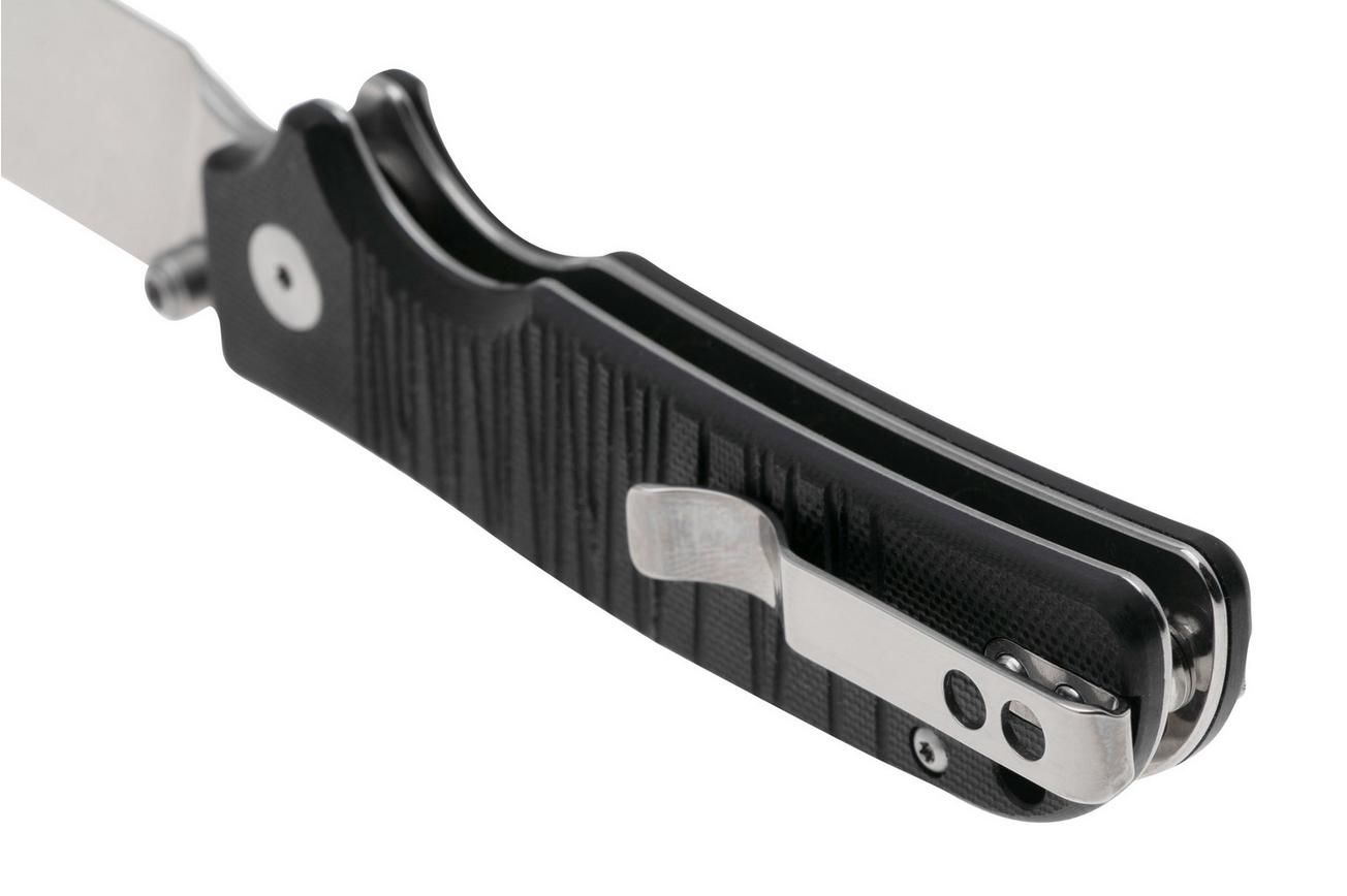 QSP Knife Kali QS159-B1 Stonewashed 14C28N Black G10, zakmes, Keanu Alfaro design
