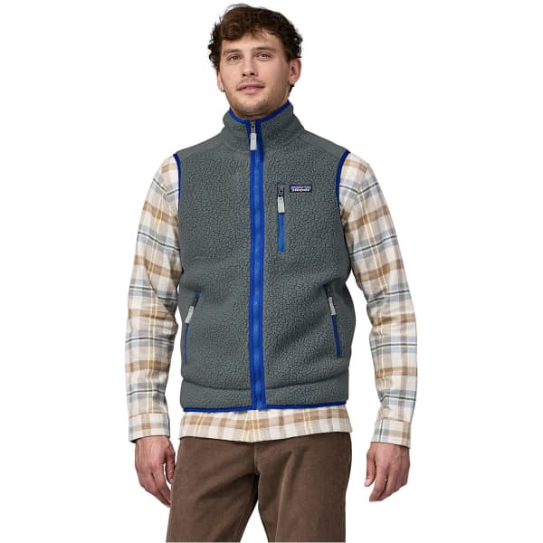Veste polaire PATAGONIA M'S RETRO PILE VEST NOUVEAU GREEN