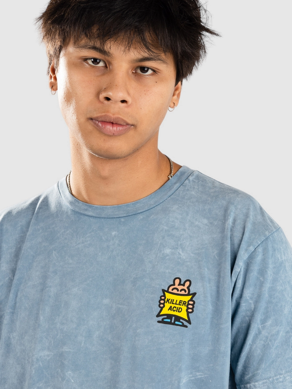 Killer Acid Duality Ice T-Shirt dye ice blue