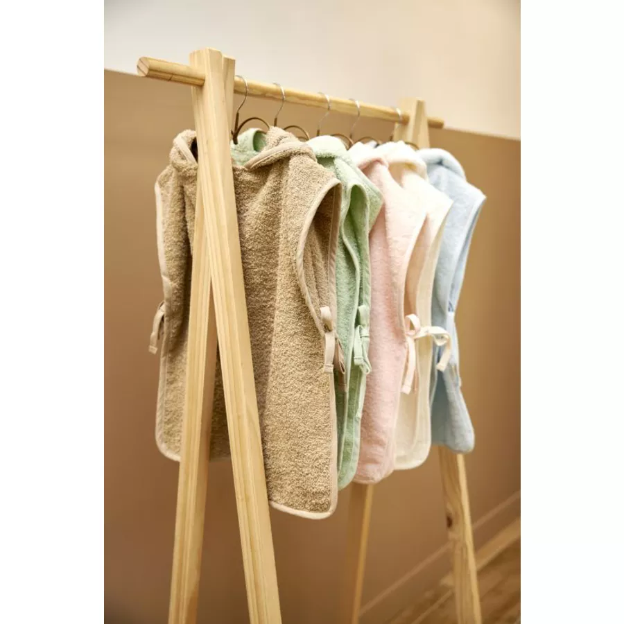 MEYCO Badeponcho Frottee Uni Sand