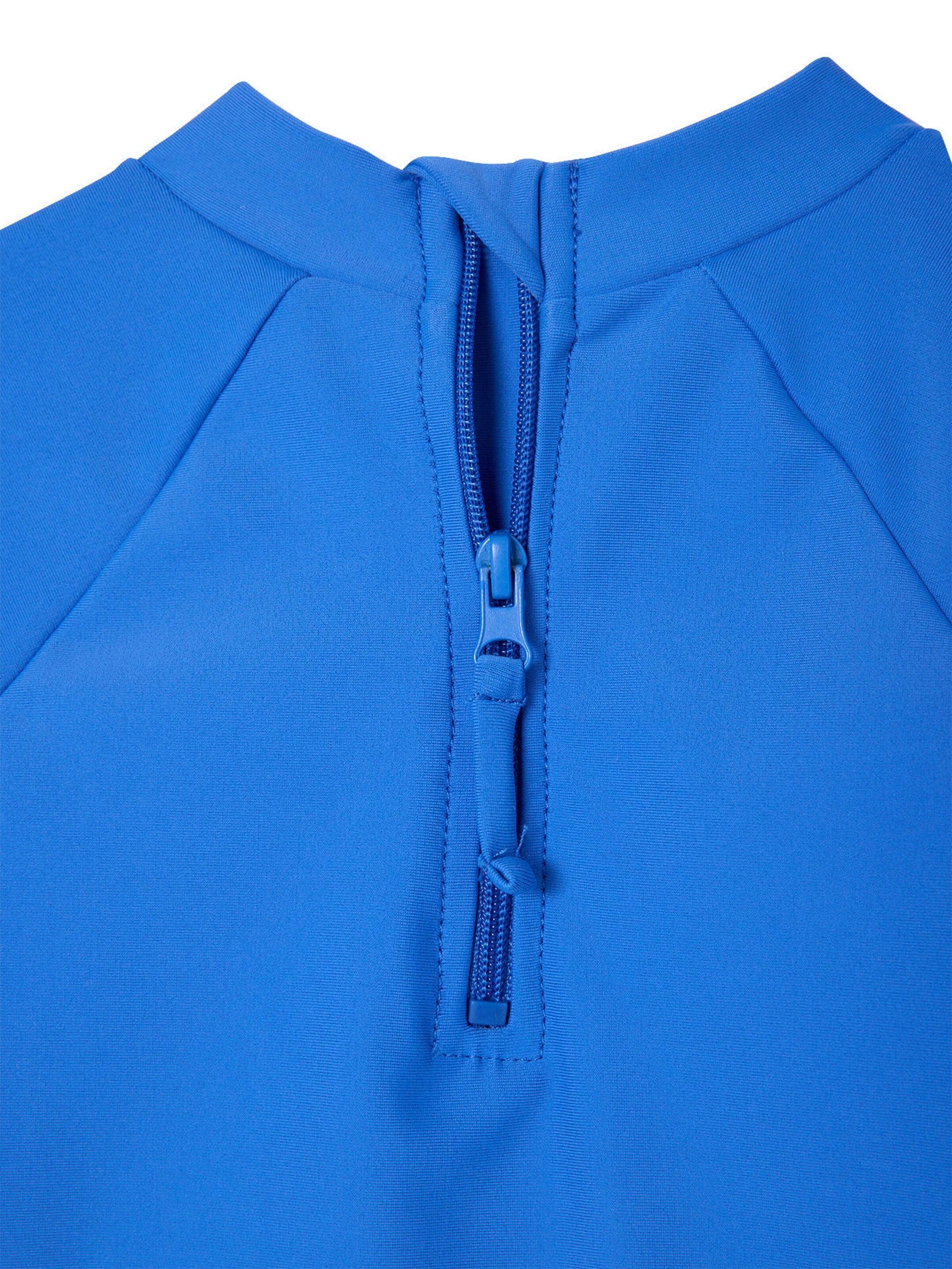 Vertbaudet Baby UV-Set: Shirt & Badeshorts blau