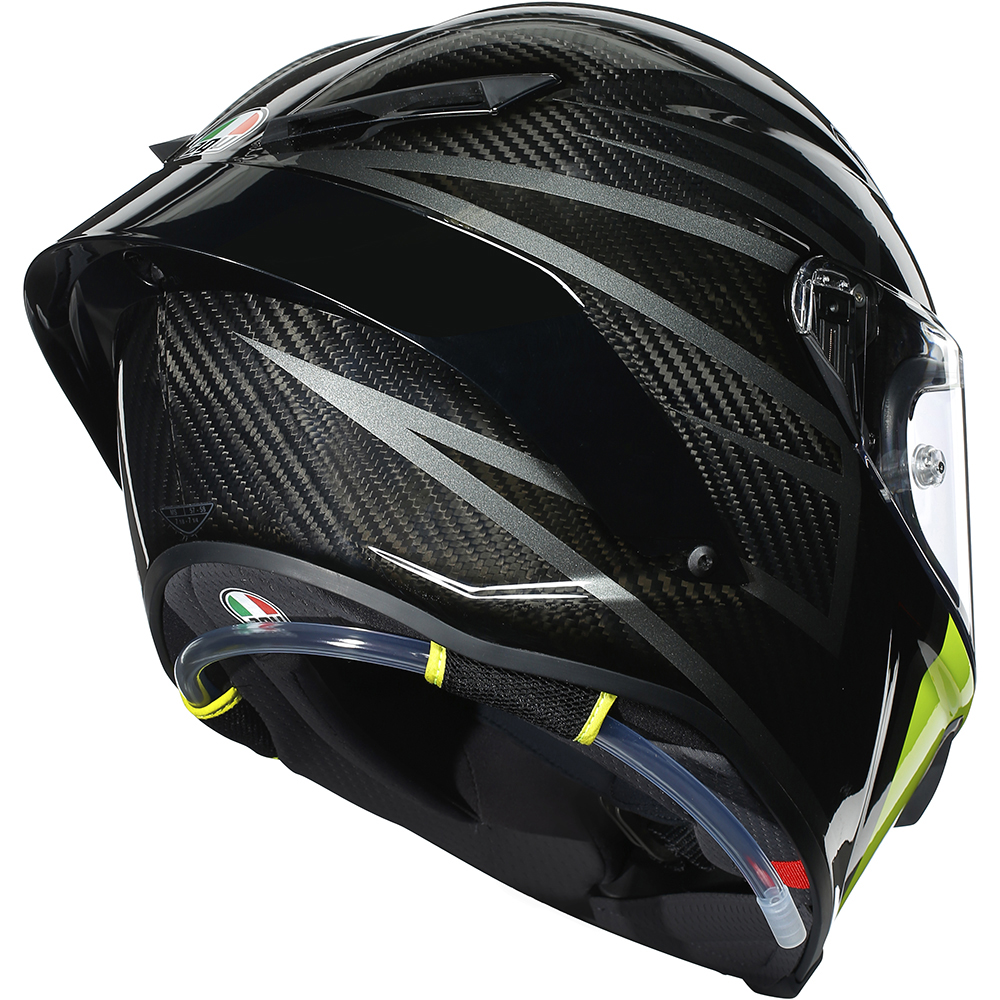AGV - Casque Pista GP RR Essenza 46 Noir / Jaune / Gris