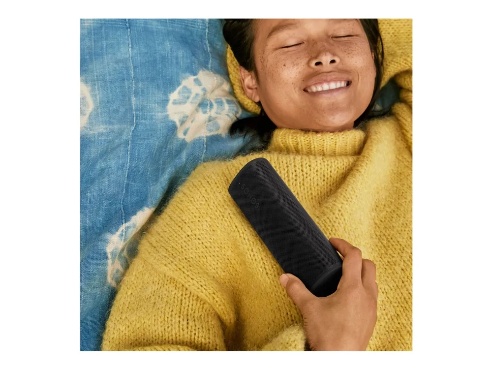 Sonos Roam 2 - Smart højttaler - til transportabel brug - Bluetooth, Wi-Fi - App-kontrolleret - 2-vejs - sort
