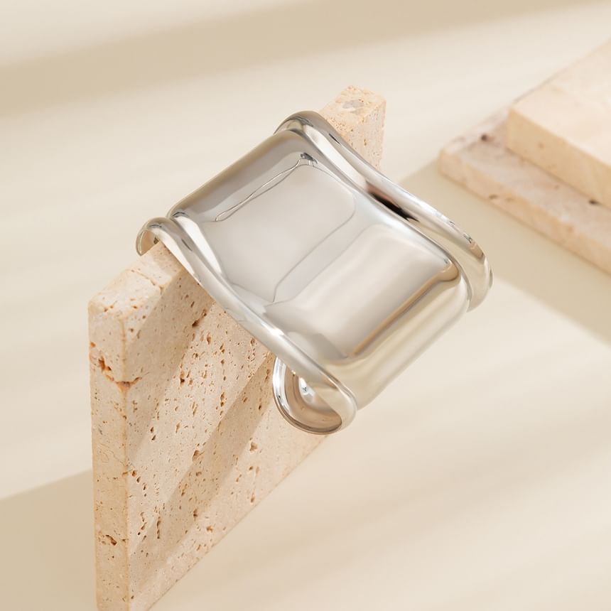 Gretlyn - Glanzende manchet armband