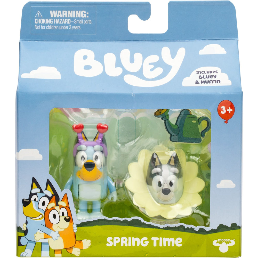 Køb Bluey 2-pak Chef & Muffin Spring Time