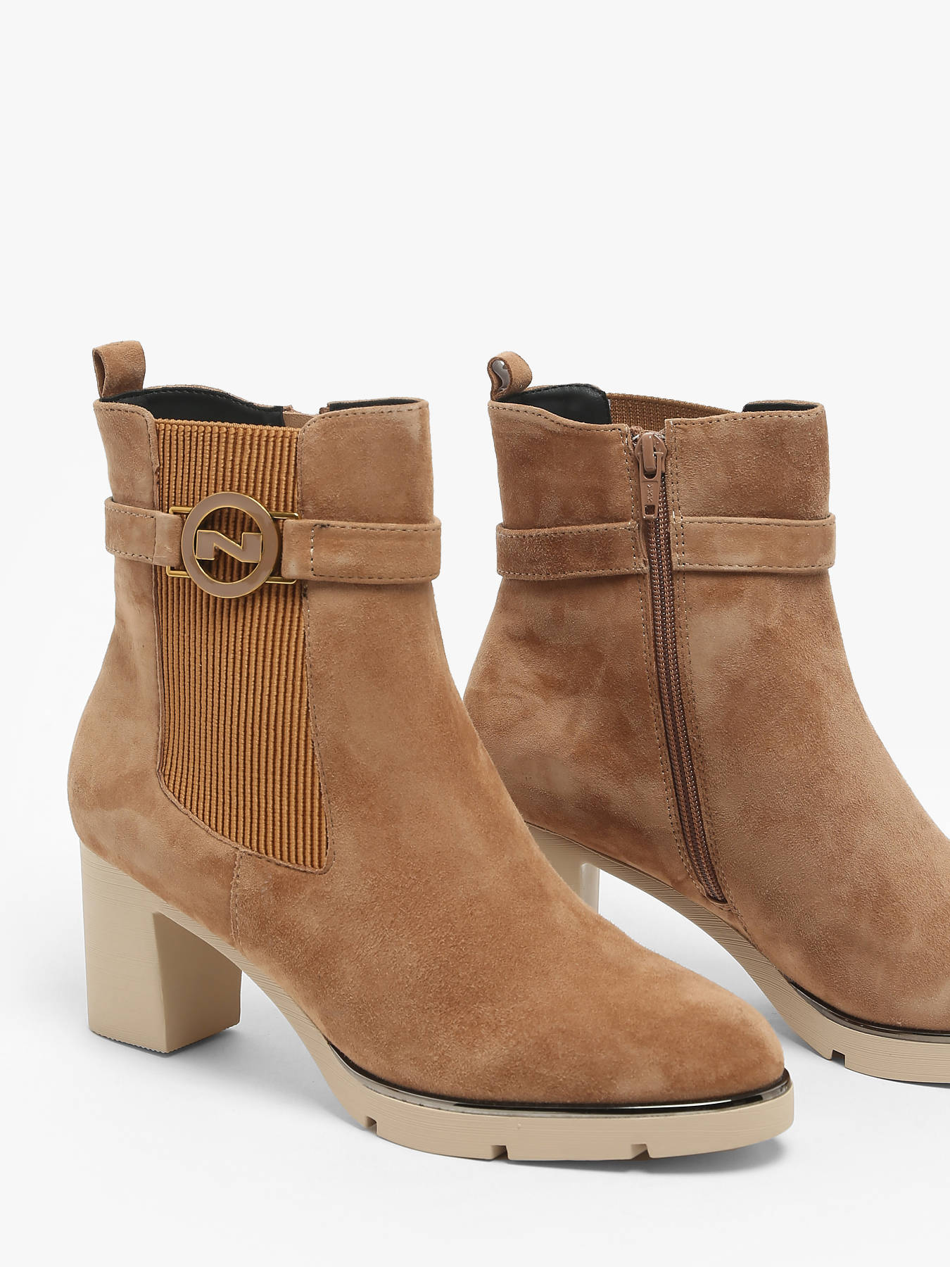 Bottines  talon en cuir NATHAN BAUME