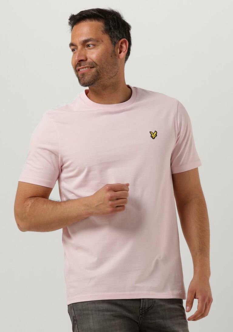 LYLE & SCOTT lichtroze lyle & scott t-shirt plain t-shirt