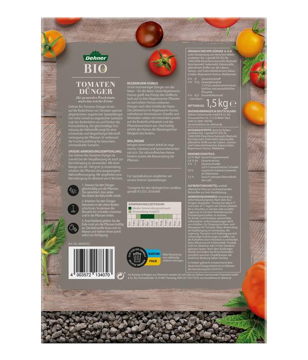 Dehner Bio Tomaten-Dünger