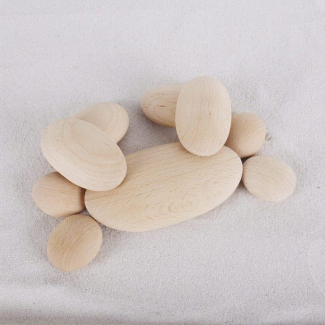 Guidecraft houten rivierstenen - 20st