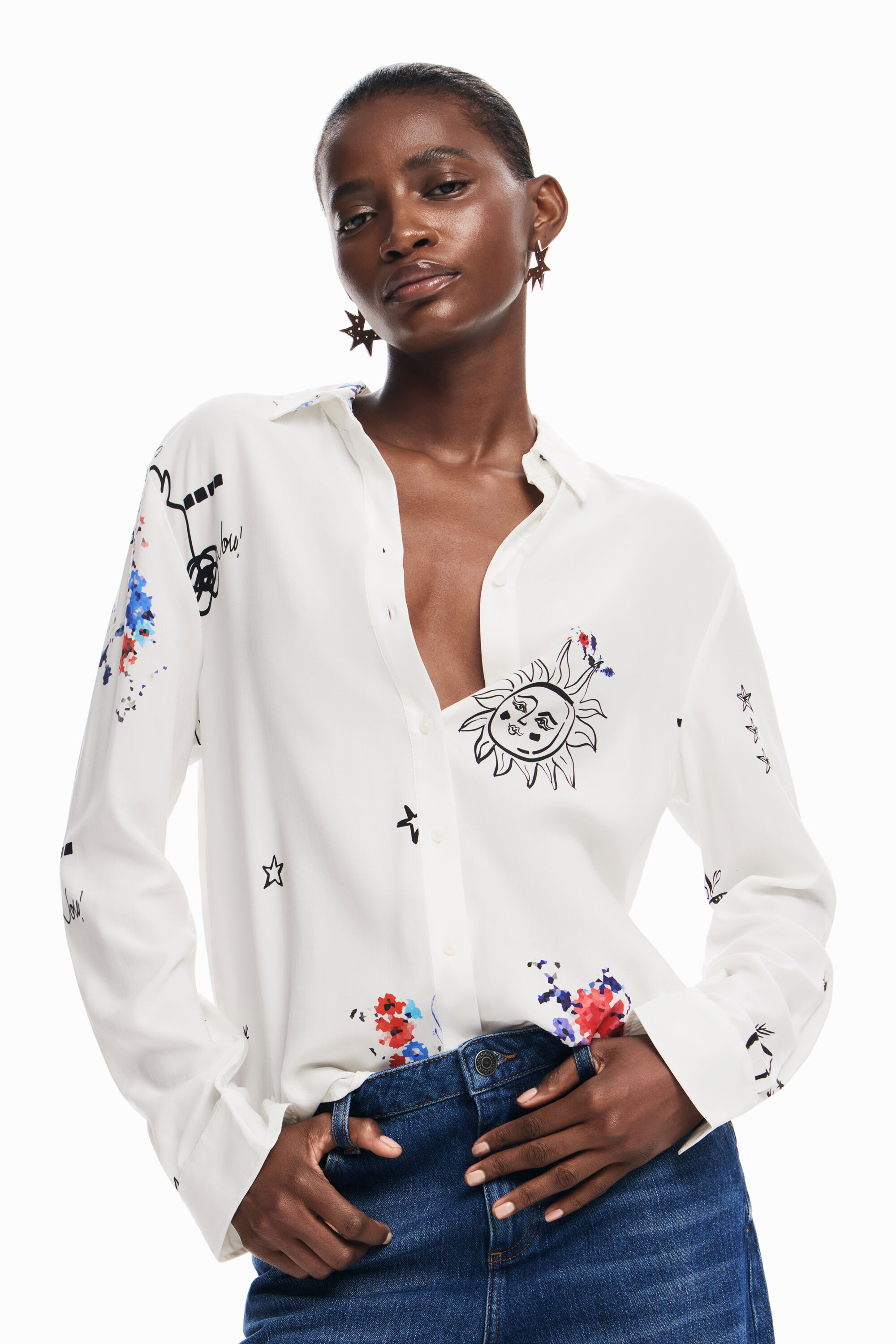 Camisa estampada