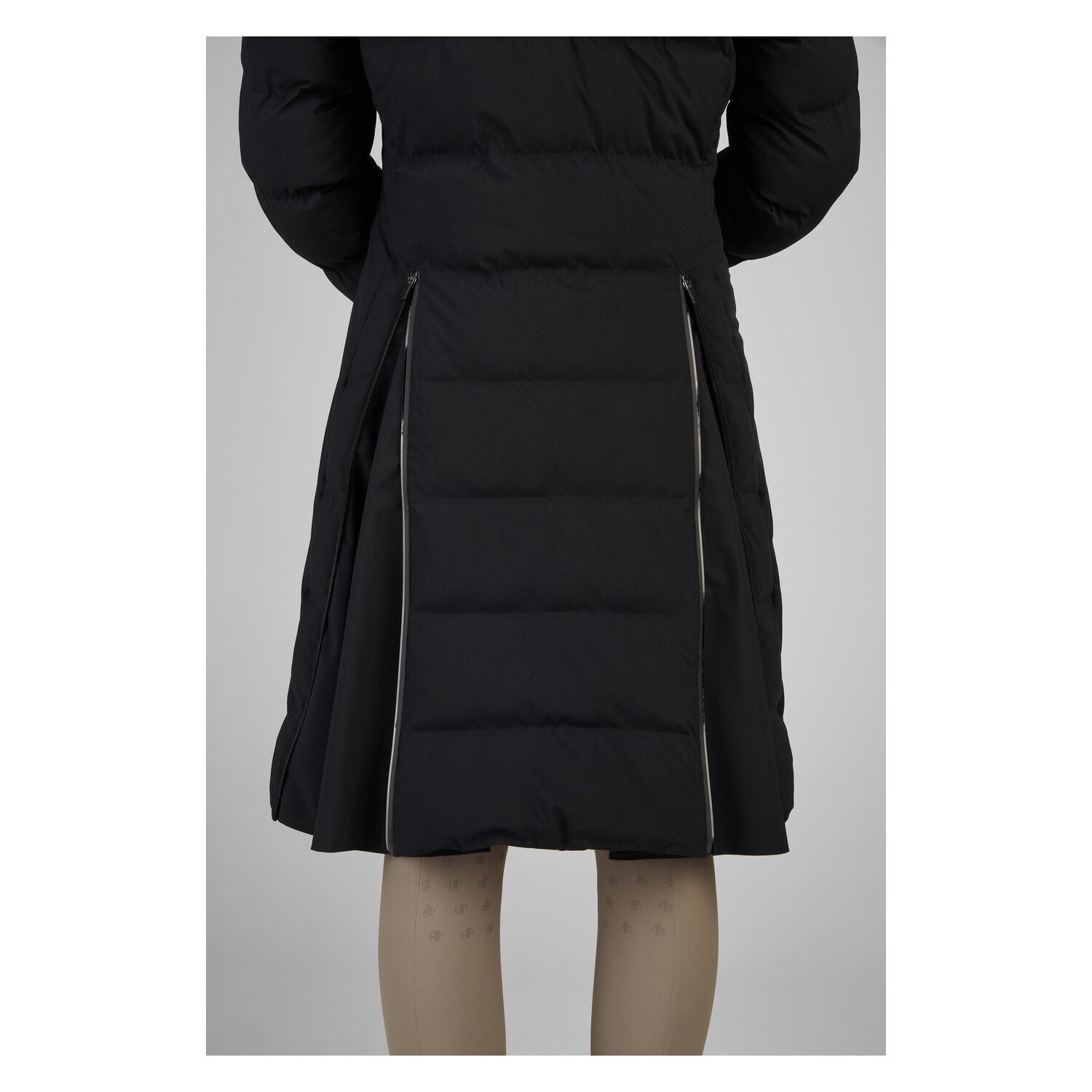 PIKEUR Athleisure Stepp-Reitmantel - black