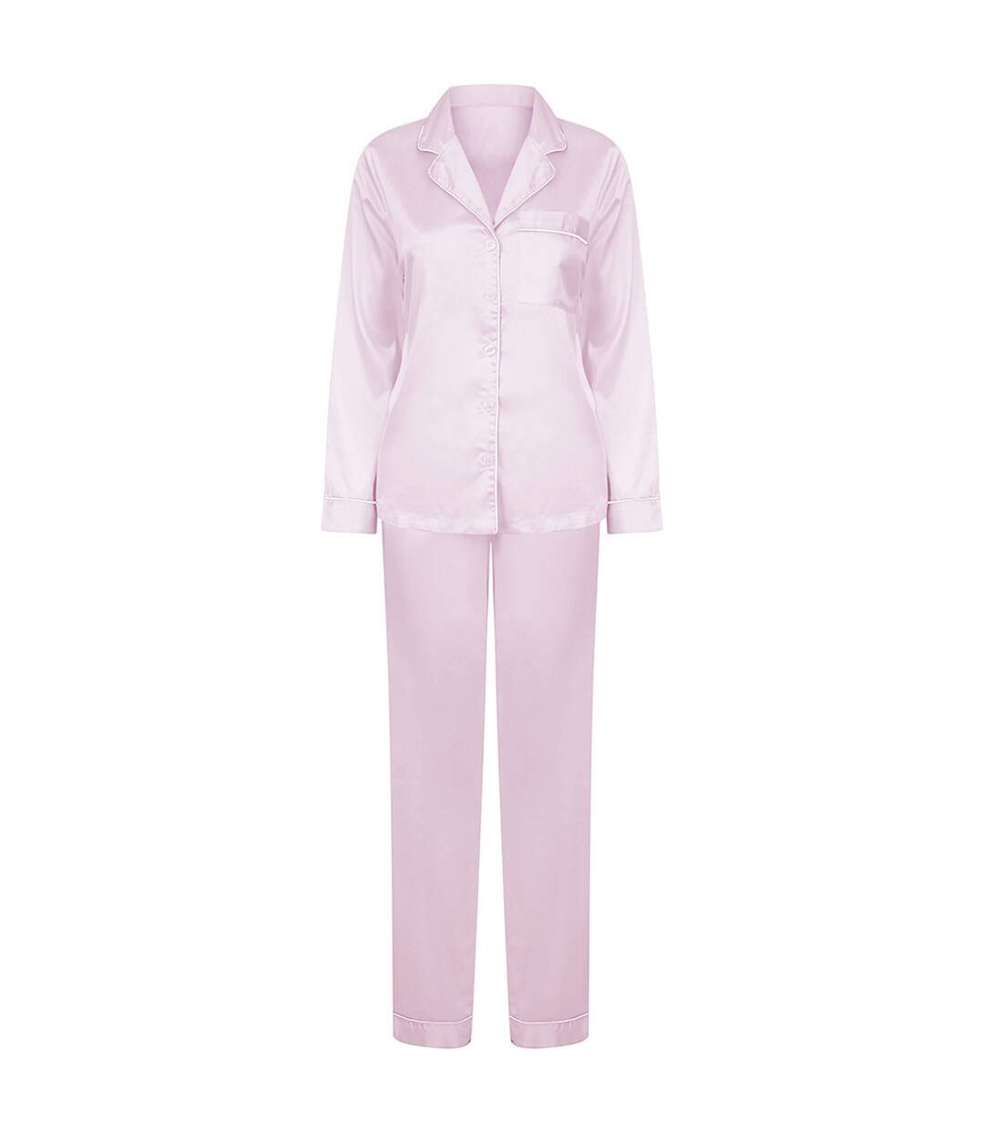 Towel City - Ensemble de pyjama long - Femme (Rose clair) - UTPC4071