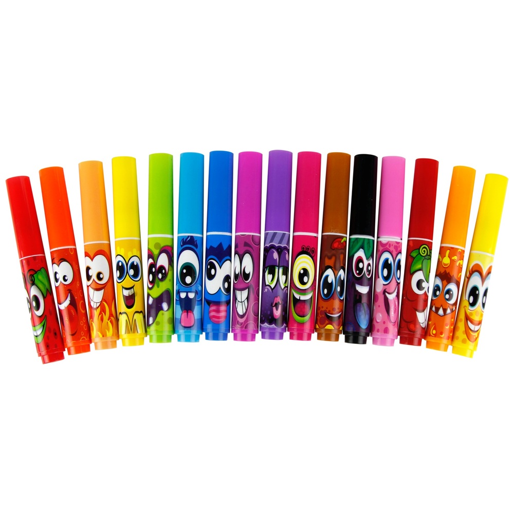 Scentos Shorties Mini-Marker, 16er-Pack
