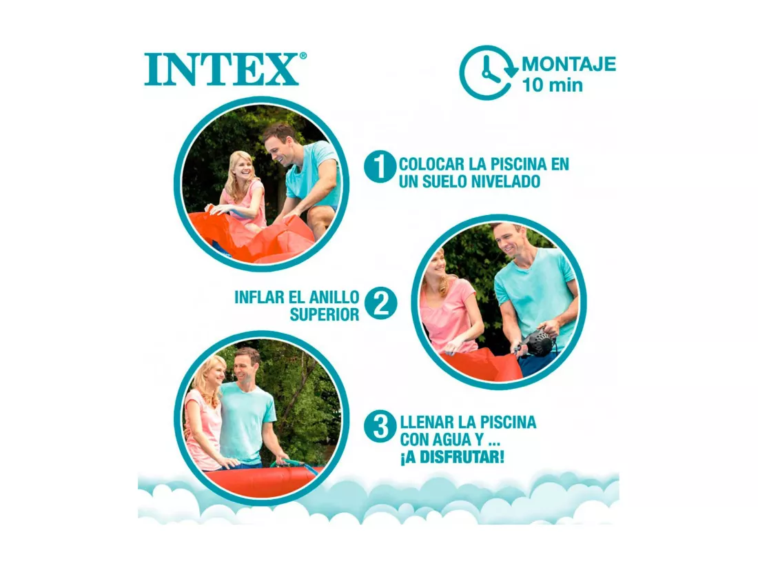 Piscine autoportée Easy Set Crabe 1,83 x 0,51 m - Intex